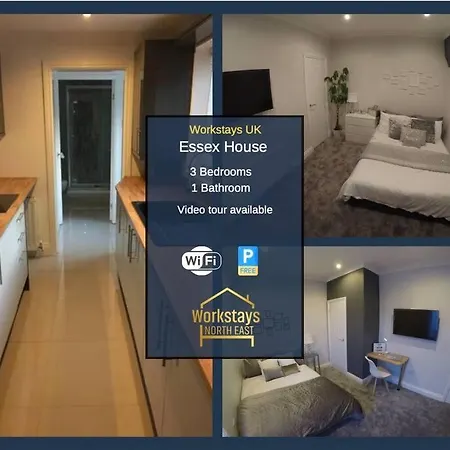 Essex House 3 Bedrooms Workstays Uk